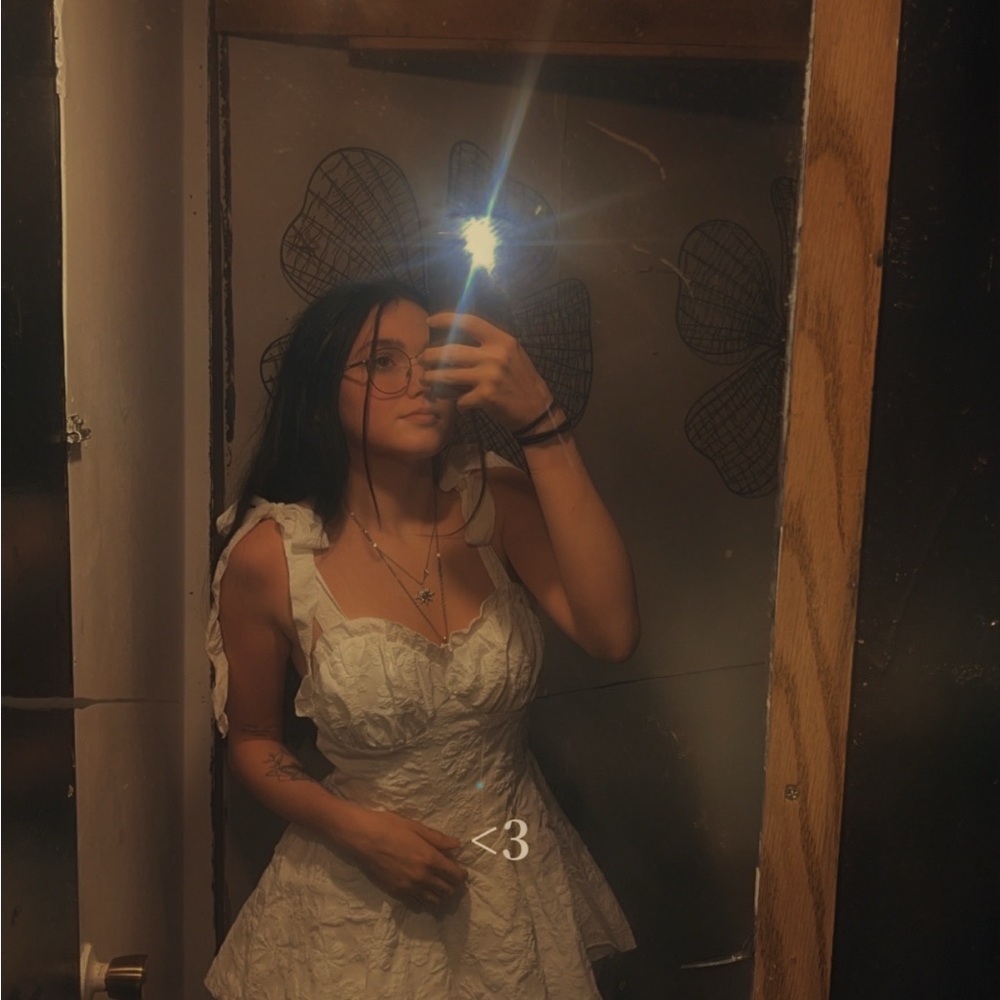 White Sleeveless Dress